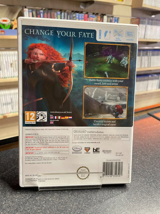 Disney Pixar Brave - Nintendo Wii - Boxed with Manual