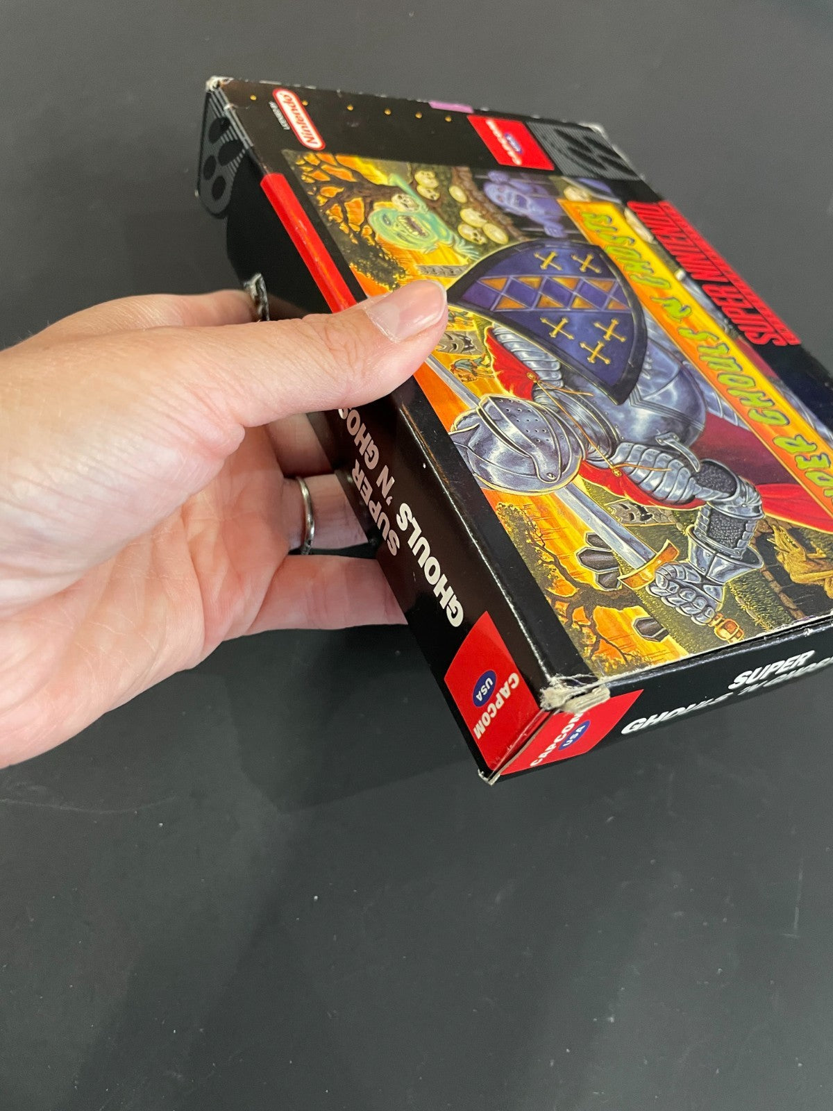 Super Ghouls 'N Ghosts - Nintendo SNES - Boxed & Complete - USA