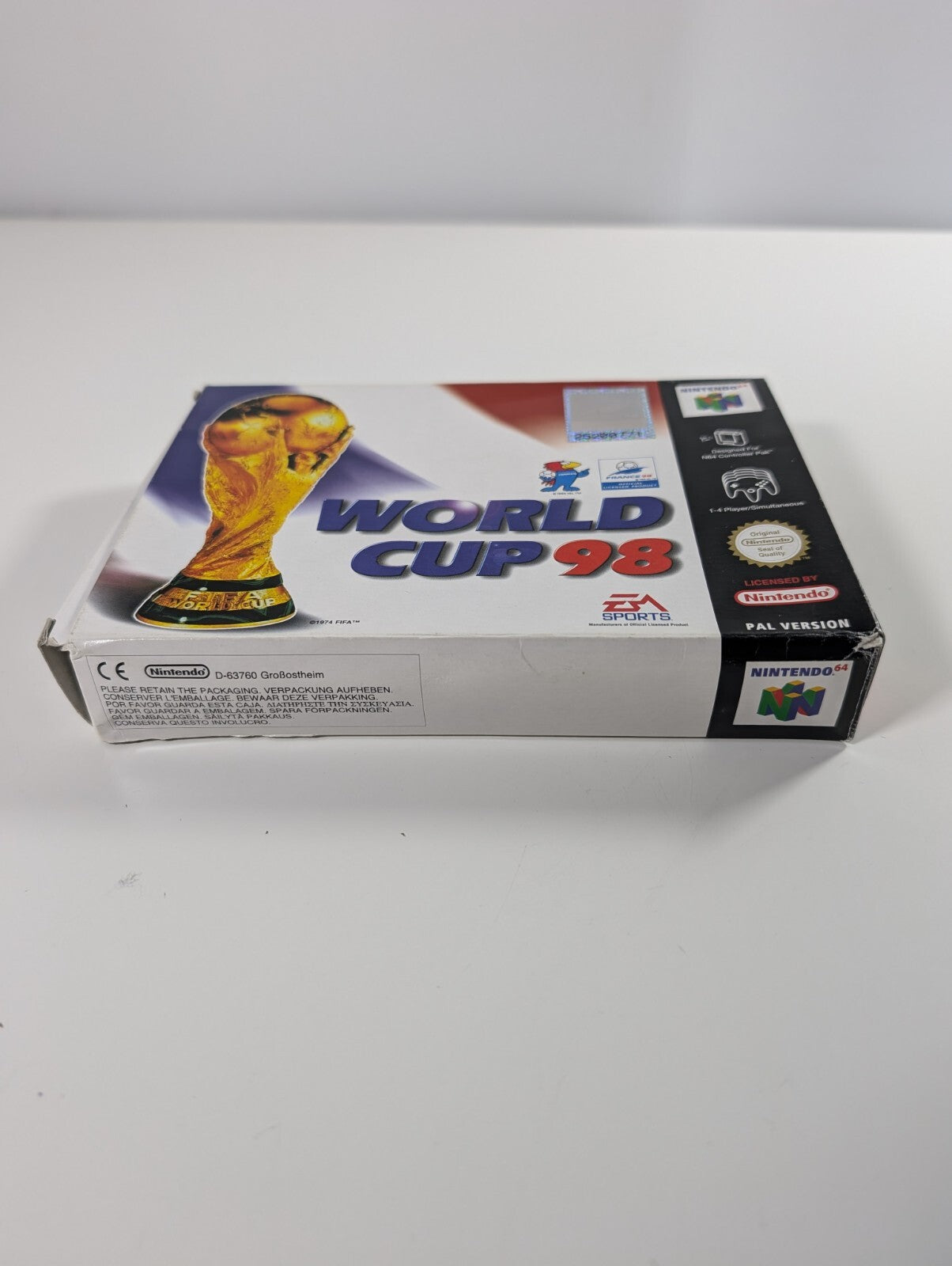 World Cup 98 - Nintendo 64 N64 - Boxed & Complete