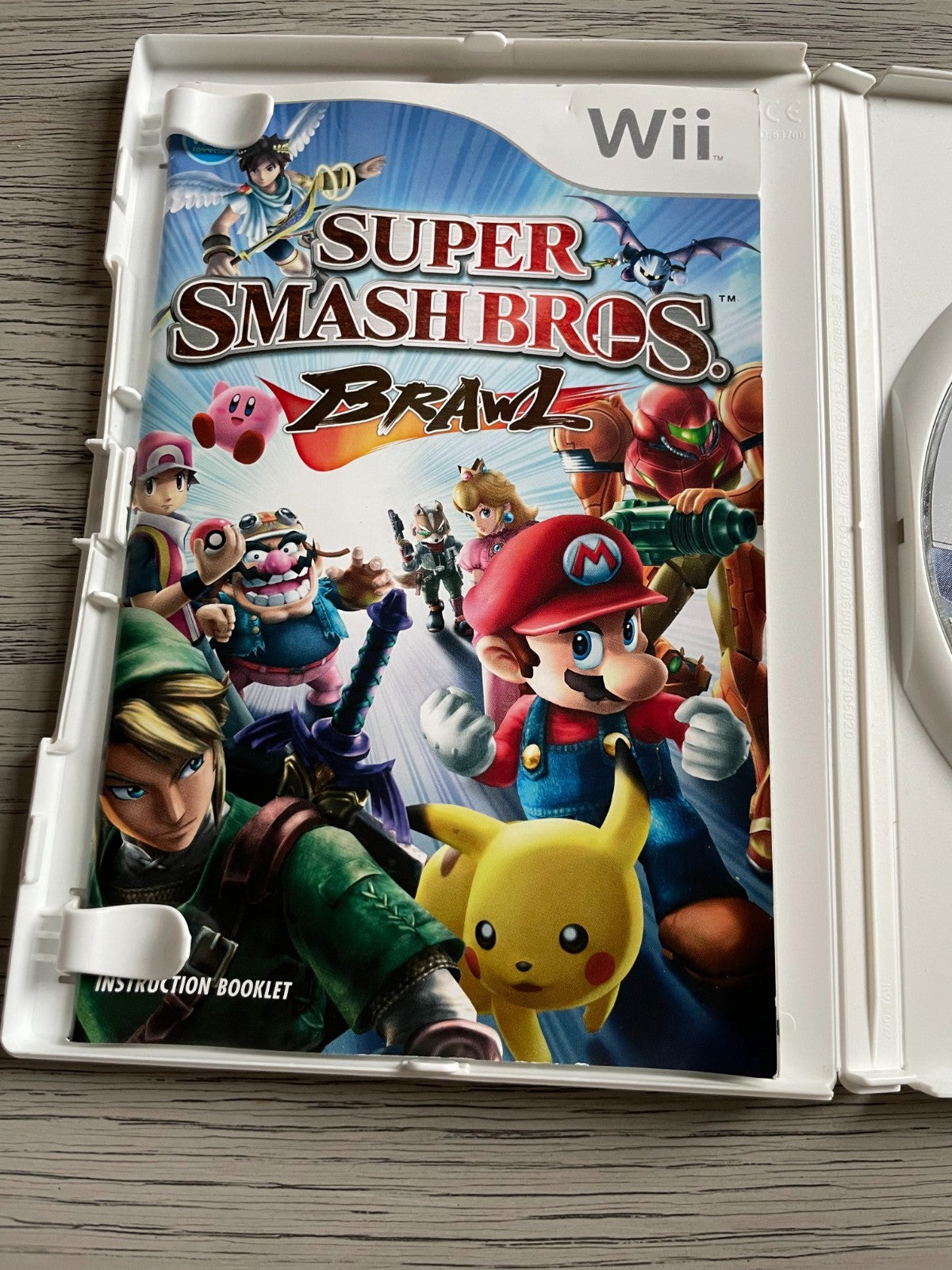 Super Smash Bros. Brawl - Nintendo Wii - Complete with Manual