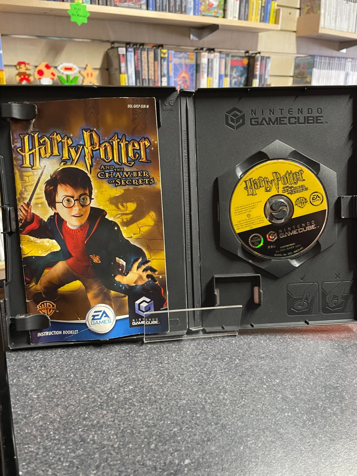 Harry Potter and the Chambers of Secrets - Nintendo GameCube - Complete w/Manual