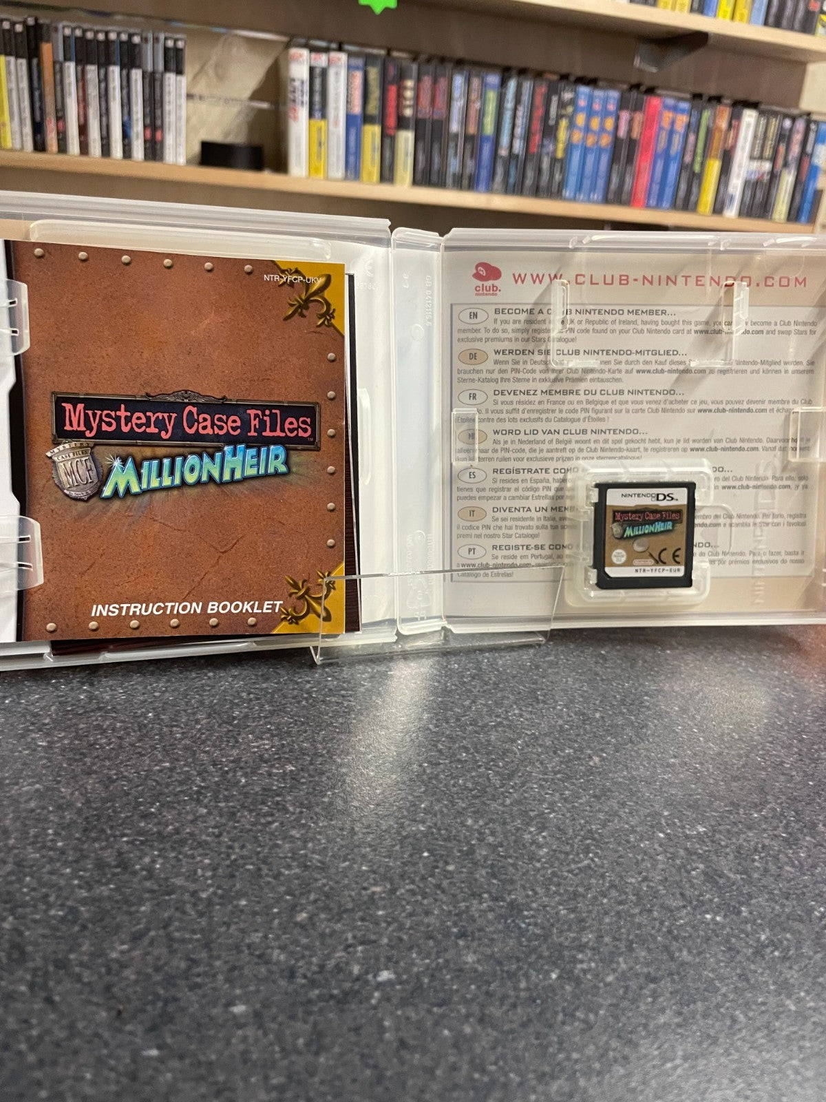 Mystery Case Files: Millionheir - Nintendo DS - Boxed with Manual