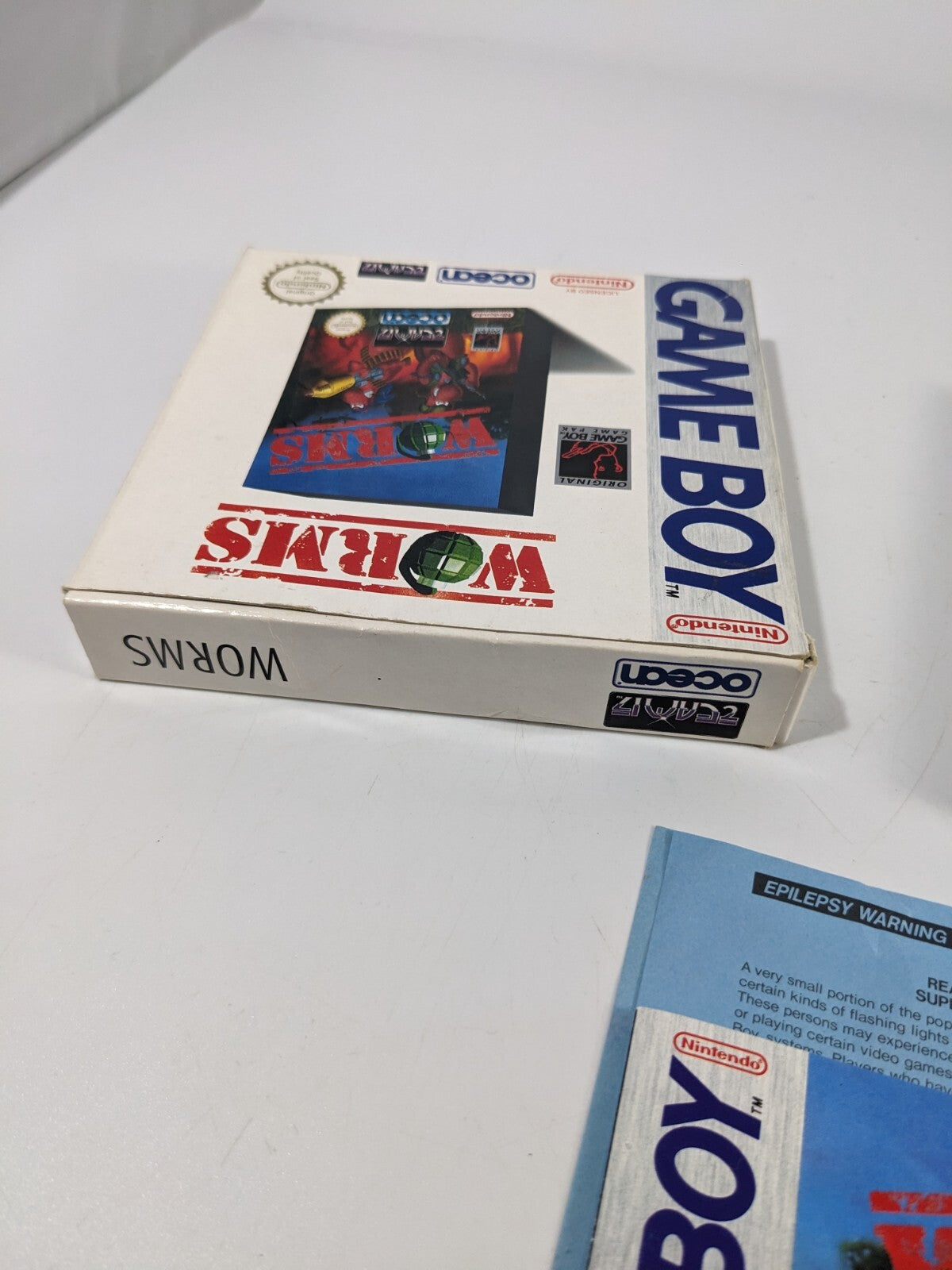 Worms - Nintendo Gameboy - Boxed Complete