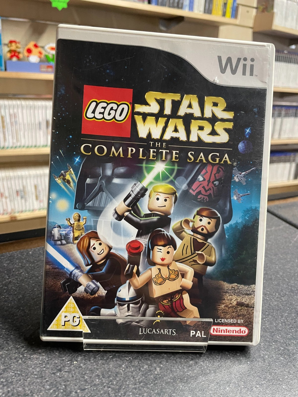 LEGO Star Wars: The Complete Saga - Nintendo Wii - Boxed with Manual