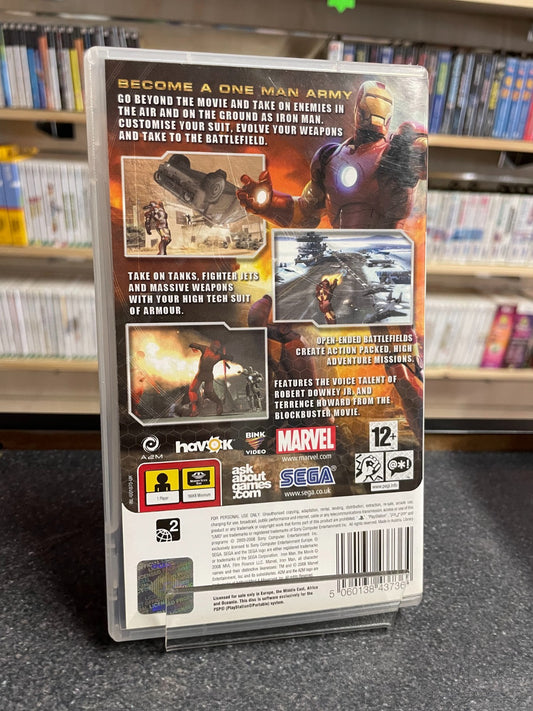 Iron Man - Sony PSP - Boxed with Manual