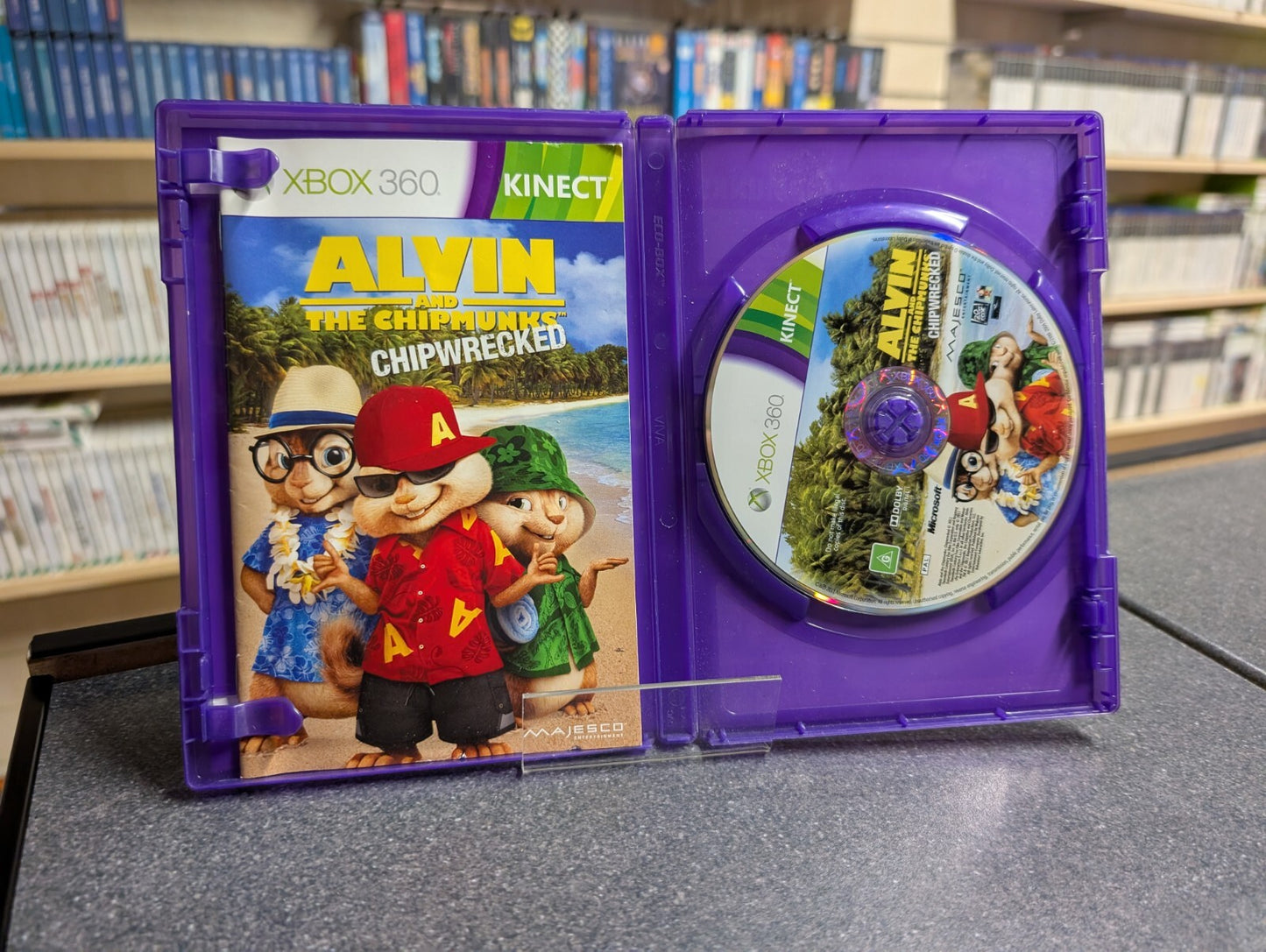 Alvin and The Chipmunks - Chipwrecked - Xbox 360 - With Manual