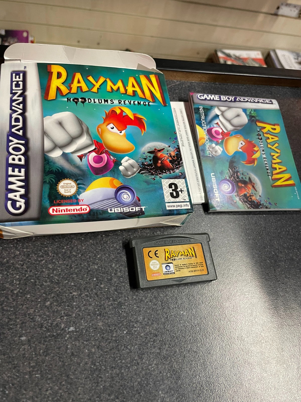 Rayman: Hoodlums' Revenge - GameBoy Advance - Boxed with Manual