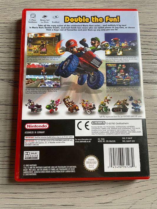 Mario Kart: Double Dash!! - Nintendo GameCube - Complete with Manual