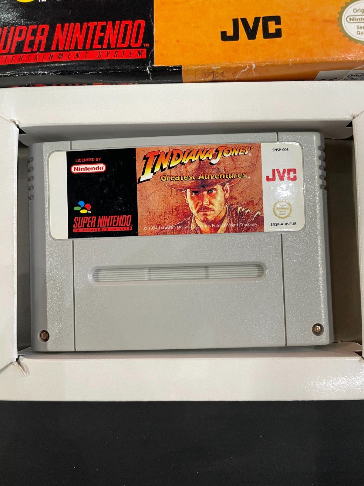 Indiana Jones: Greatest Adventures - Nintendo SNES - Boxed & Complete