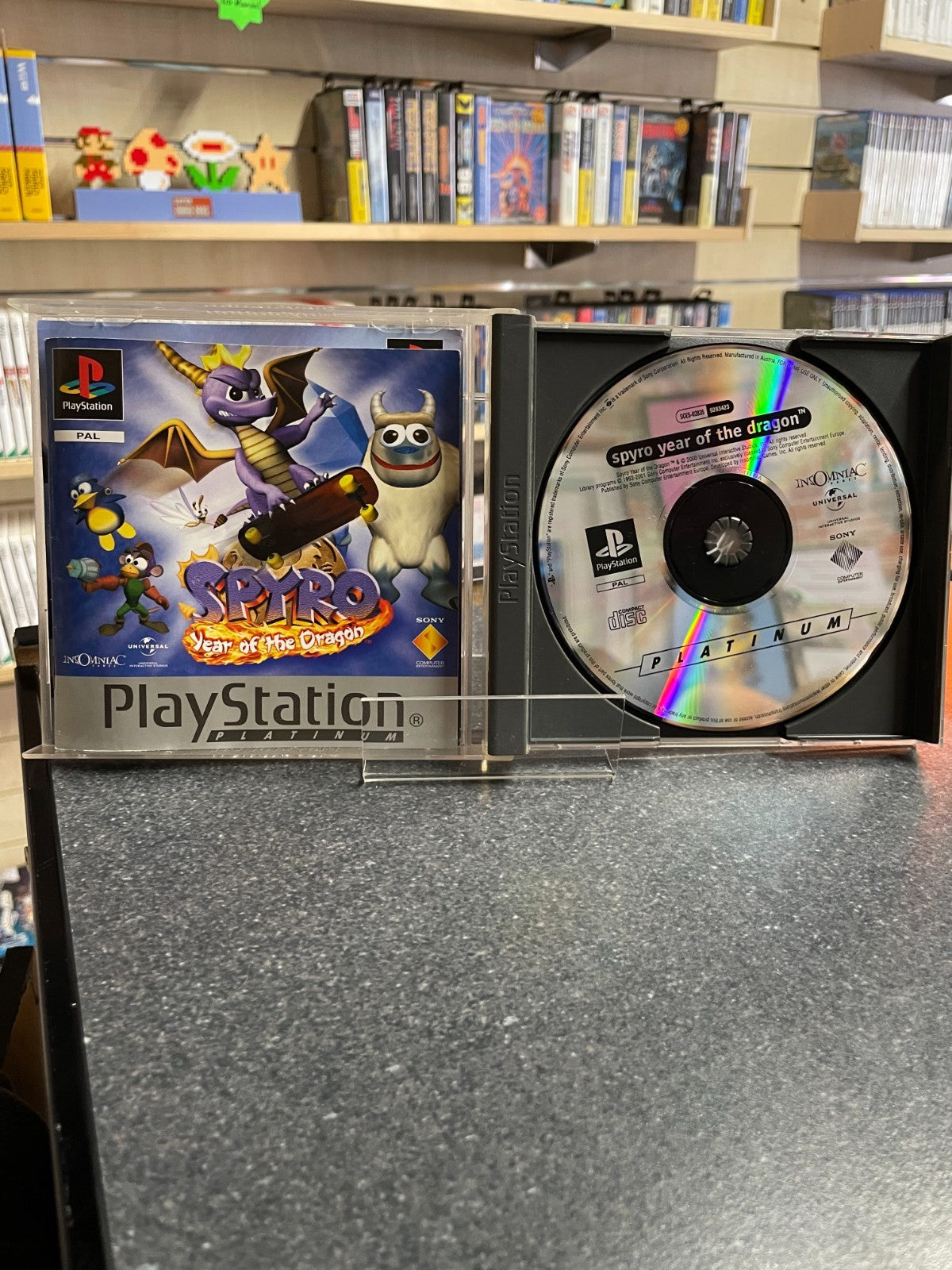 Spyro: Year of the Dragon - Sony Playstation One PS1 -Boxed with Manual