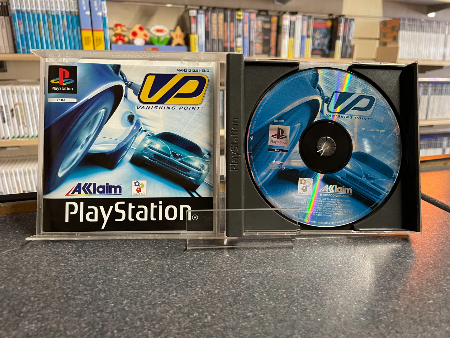 Vanishing Point - Sony Play station 1 PS1 - Complete with Manual