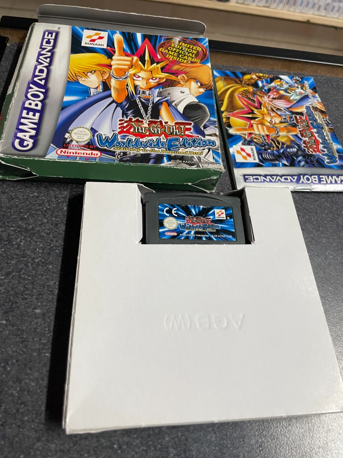Yu-Gi-Oh! Worldwide Edition: Stairways to the Destined Duel - Nintendo GBA Boxed