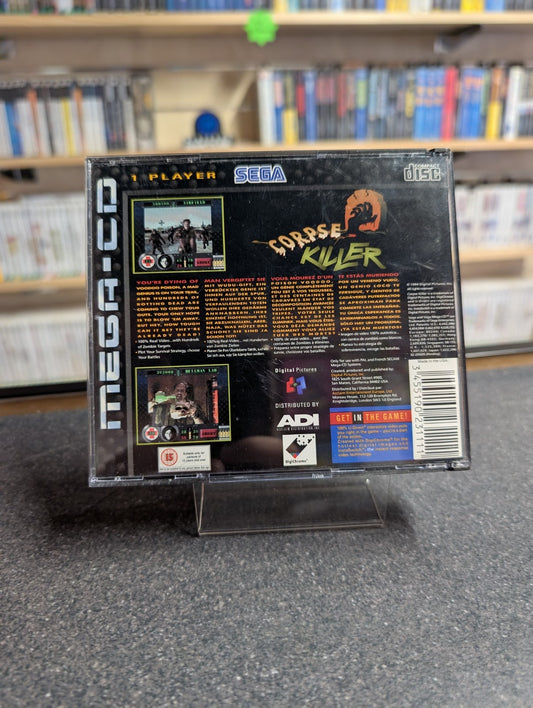 Corpse Killer - Sega Mega CD - Complete - RARE