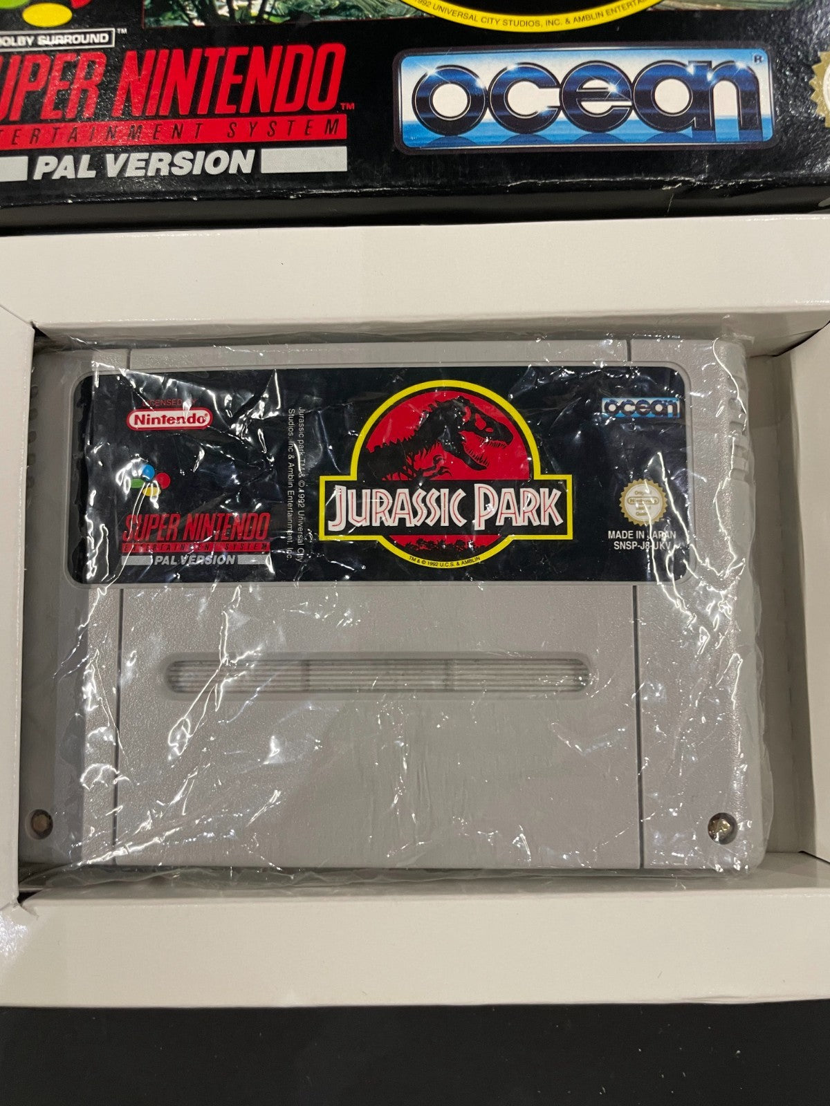 Jurassic Park - Nintendo SNES - Boxed with Manual