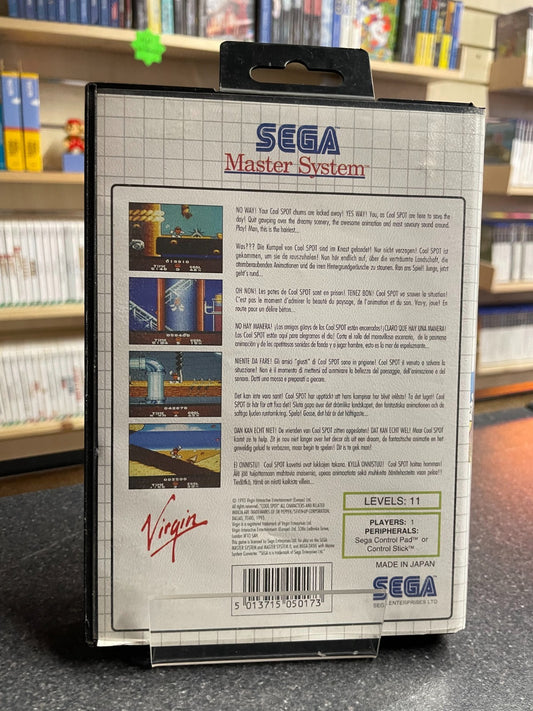 Cool Spot - Sega Master System - Boxed with Manual