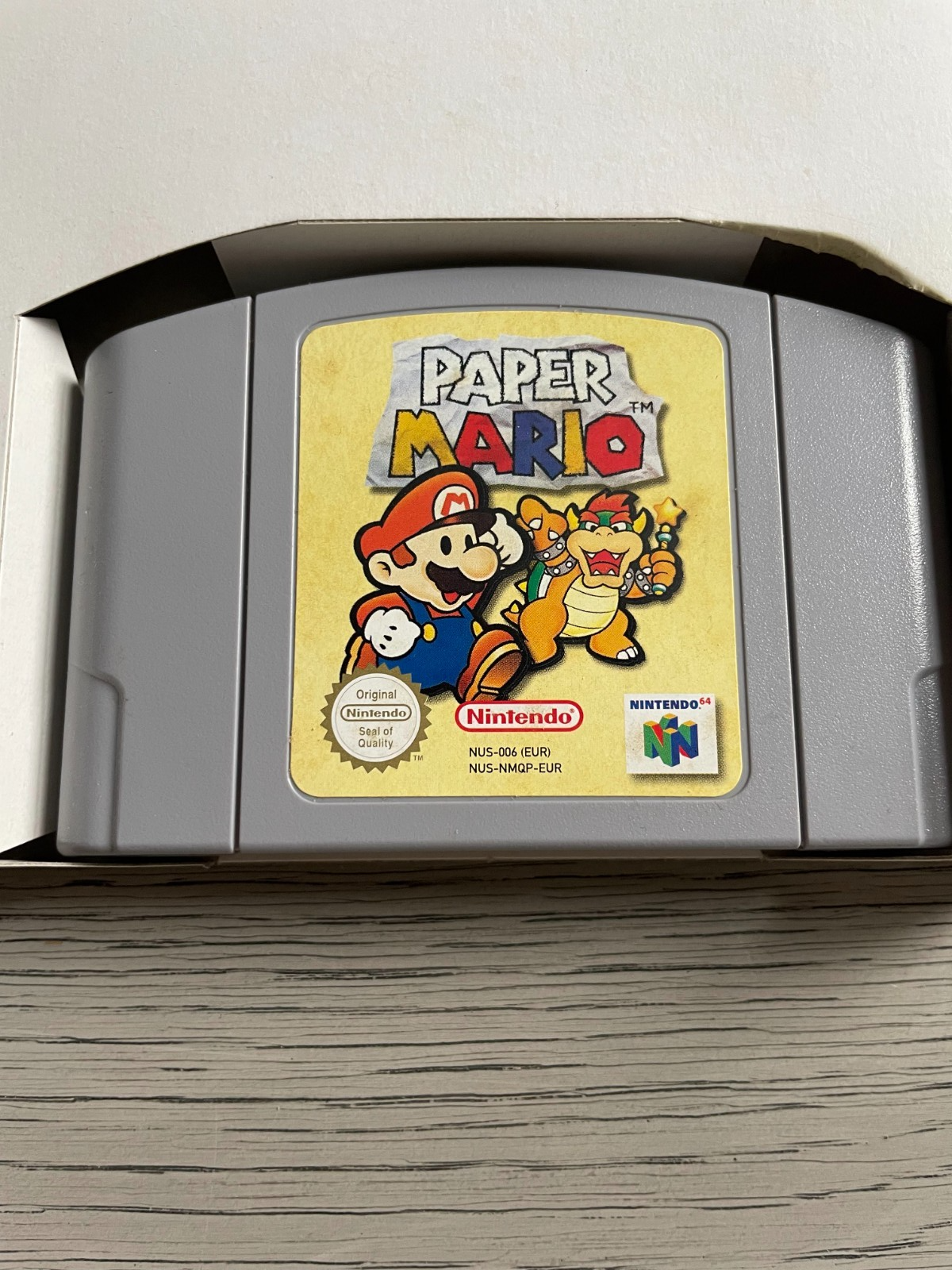 Paper Mario - Nintendo 64 N64 - Boxed & Complete VGC