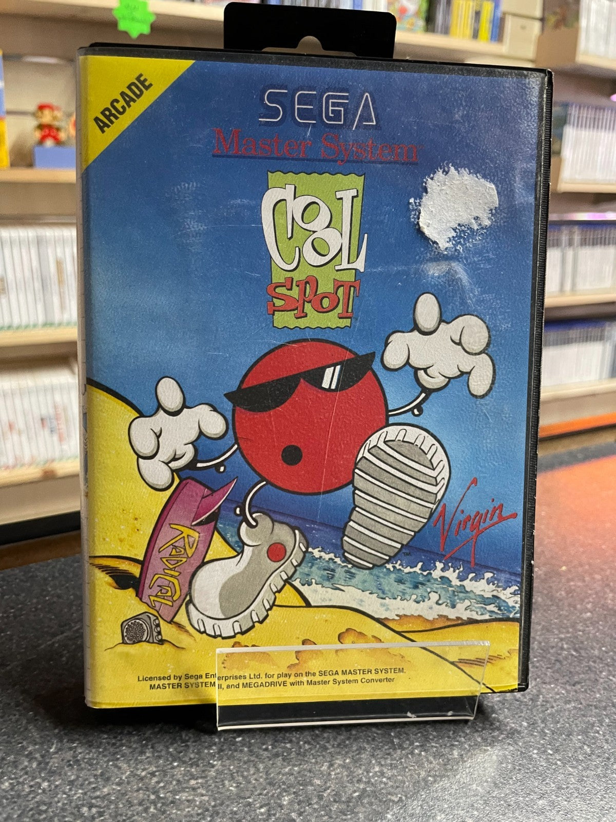 COOL SPOT - Jeu SEGA Master System - loose COOL SPOT - Jeu SEGA Master System - loose