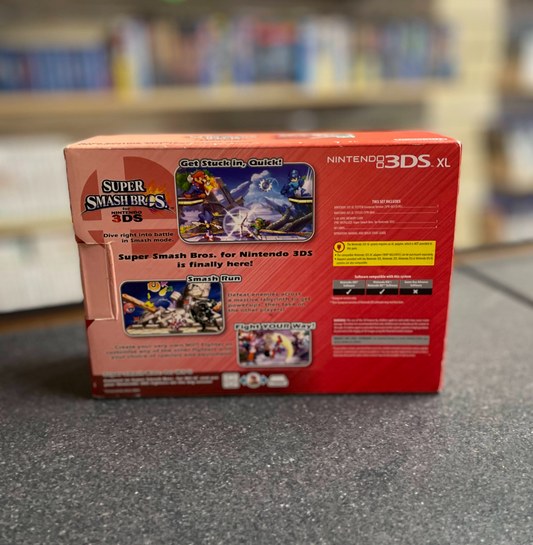 Nintendo 3DS XL - Super Smash Bros Edition - Boxed & Complete - MINT