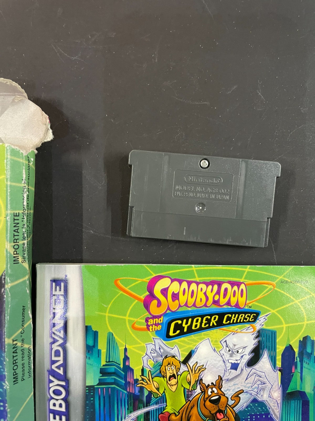 Scooby-Doo and the Cyber Chase - Nintendo Game Boy Advance - Boxed with Manual