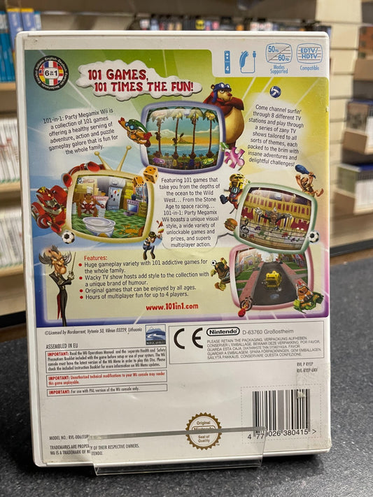 101 in 1 Party Megamix Wii - Nintendo Wii - Boxed