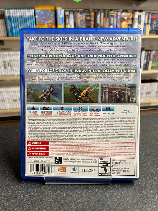 Sword Art online: Lost Song - PlayStation 4 PS4 - Boxed