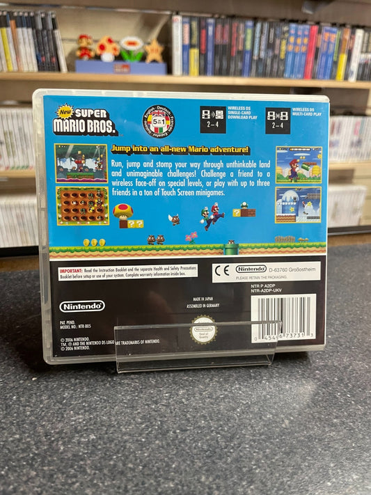 New Super Mario Bros. - Nintendo DS - Boxed with Manual