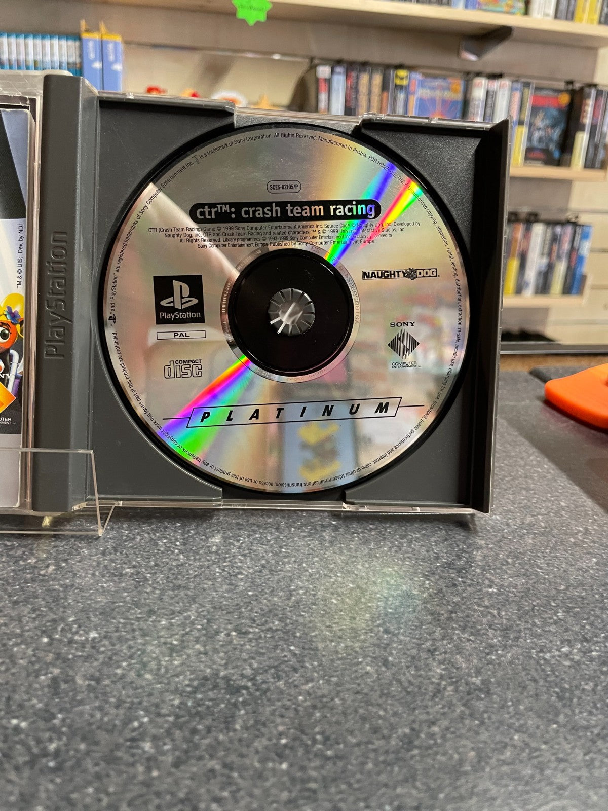 CTR: Crash Team Racing - Sony Playstation One PS1 - Boxed with Manual