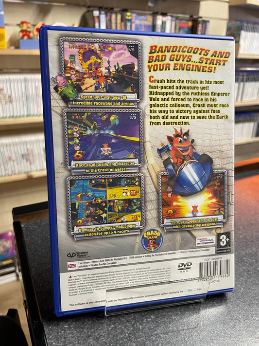 Crash Nitro-Kart - Sony Playstation 2 PS2 - Boxed w/Manual