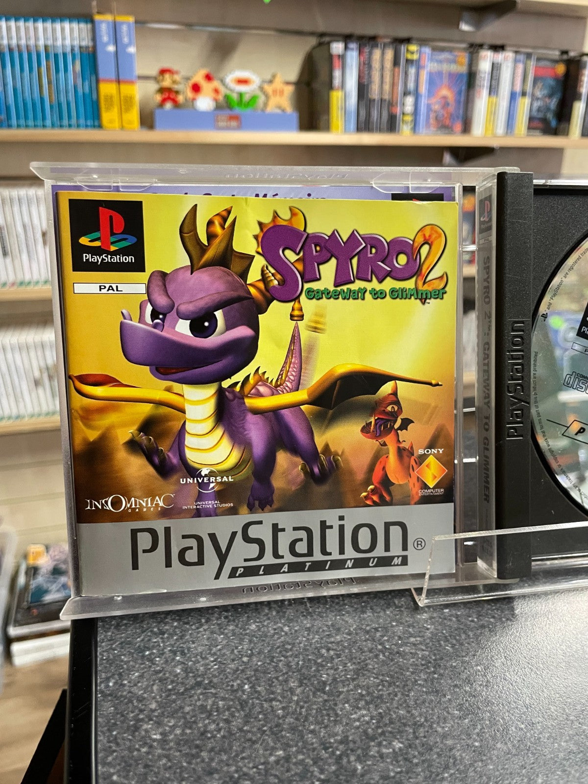 Spyro 2: Gateway to Glimmer - Sony Playstation One PS1 - Boxed with Manual