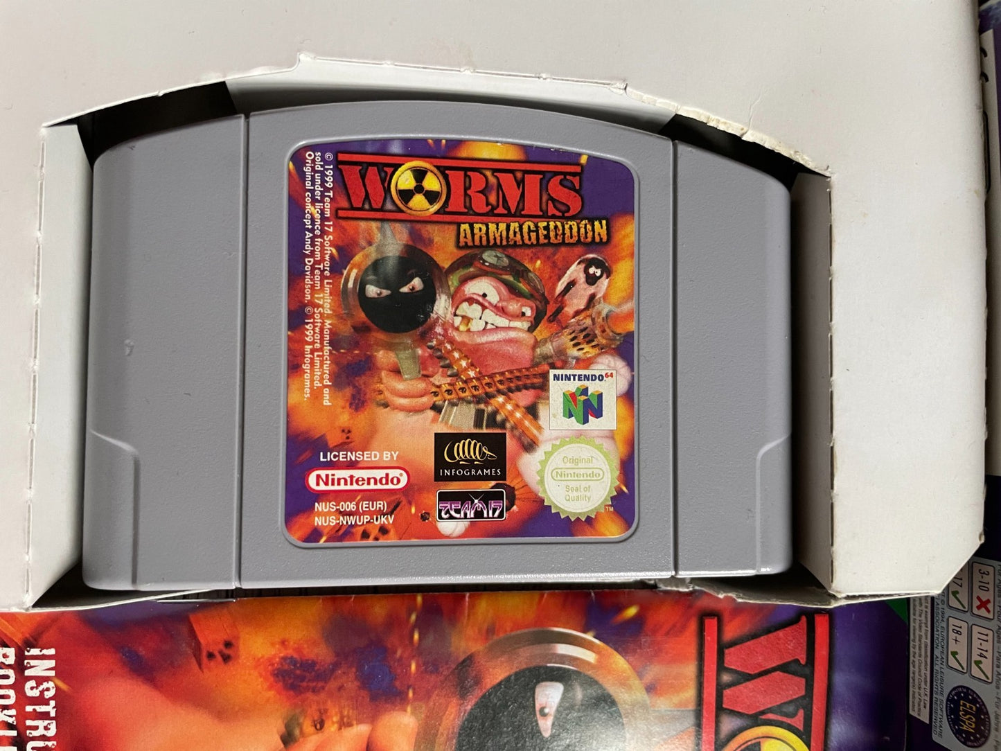 Worms: Armageddon - Nintendo 64 N64 - Boxed & Complete