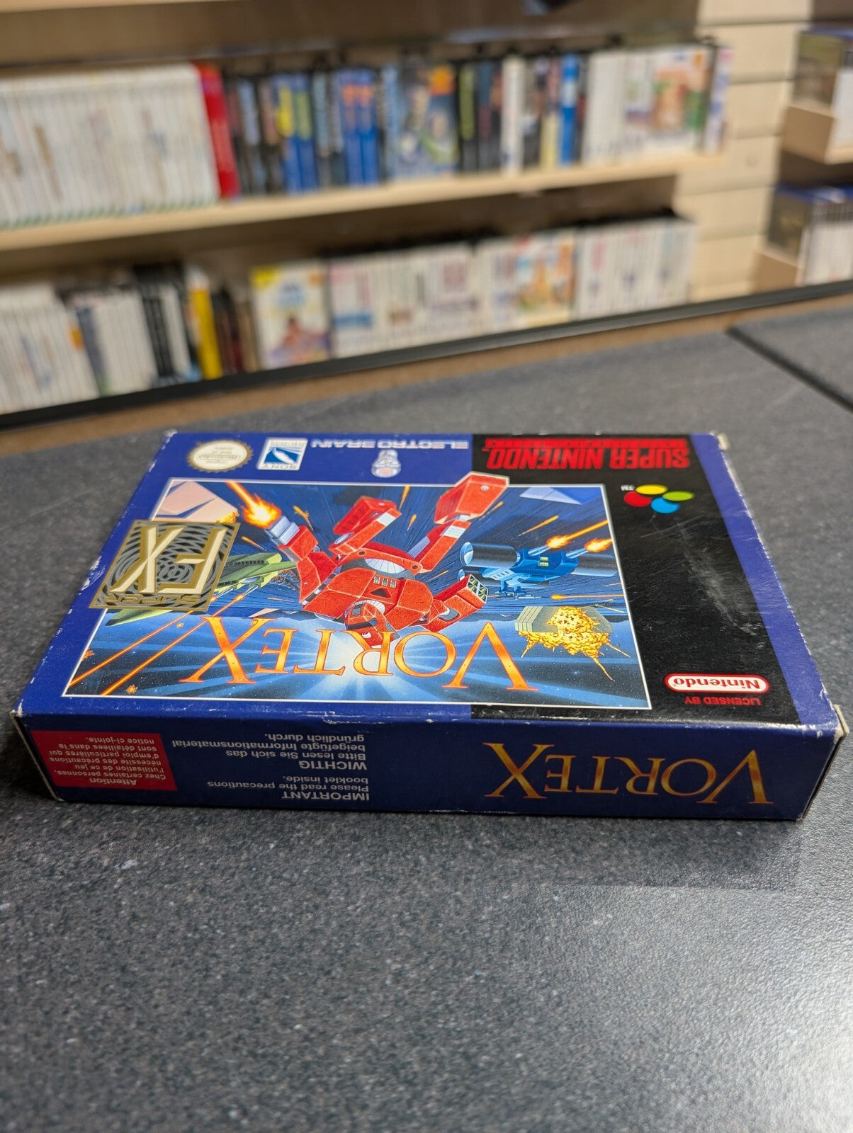 Vortex - SNES - Boxed