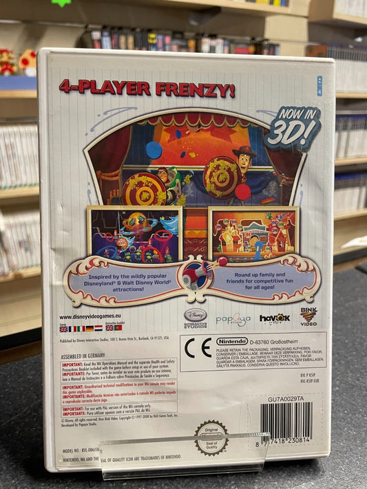Disney Pixar Toy Story Mania! - Nintendo Wii - Boxed with Manual