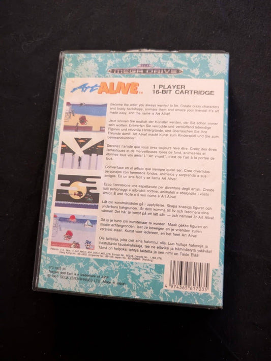 Art Alive - Sega Mega Drive - Complete with Manual