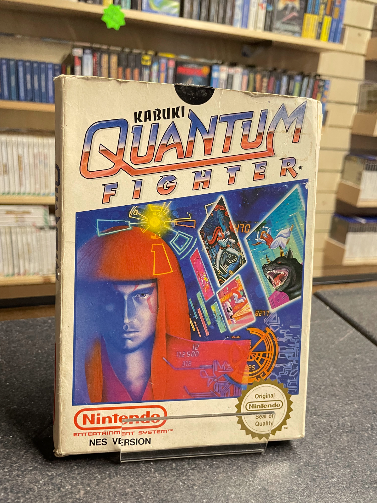 Kabuki Quantum Fighter -Nintendo Entertainment System NES - Complete with Manual