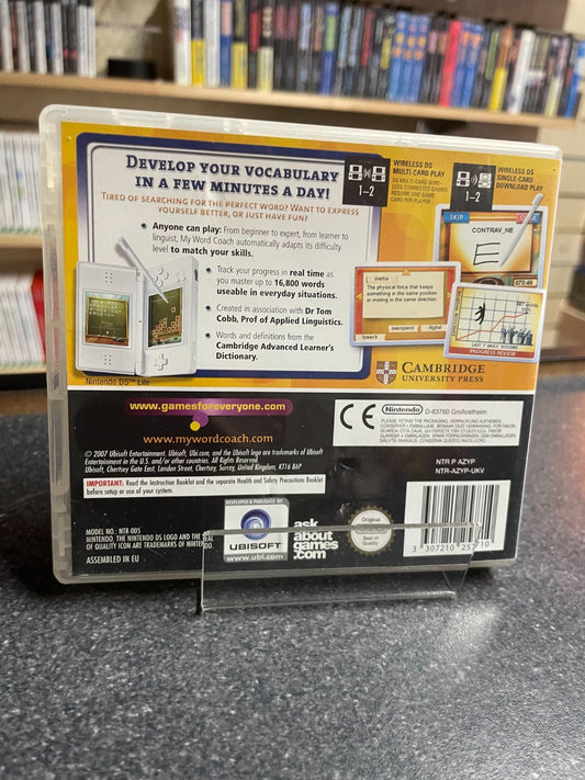 My Word Coach - Nintendo DS - Boxed with Manual