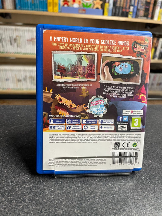 Tearaway - Sony PSVITA - Boxed