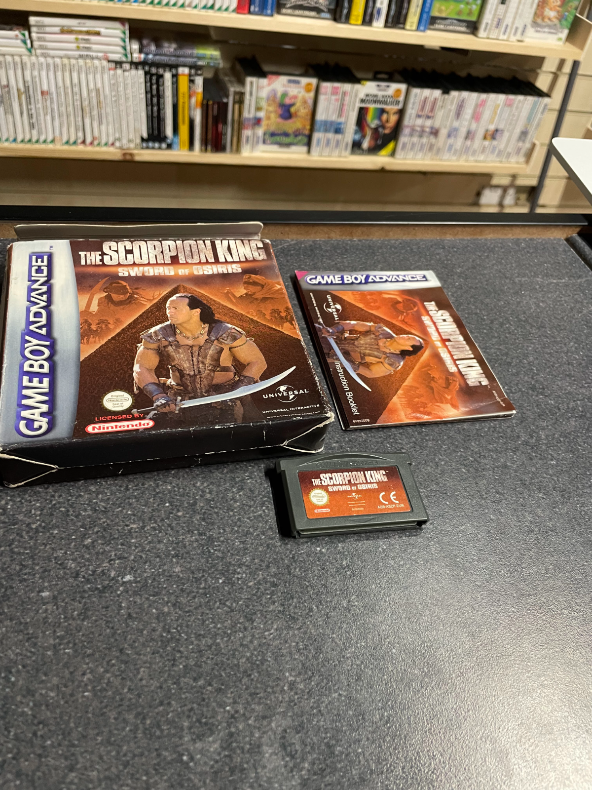 The Scorpion King Sword or Osiris - GameBoy Advance - Boxed & Complete