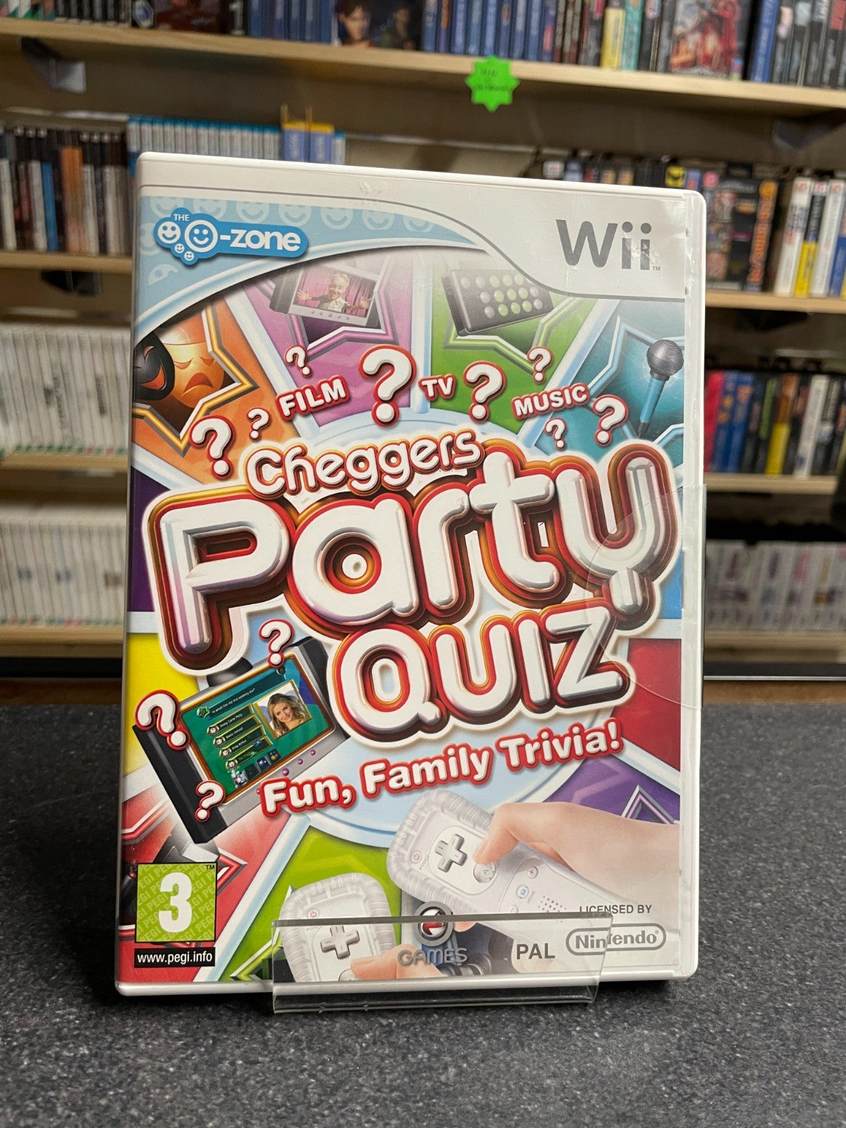 Cheggers Party Quiz: Fun, Family Trivia! - Nintendo Wii - SEALED
