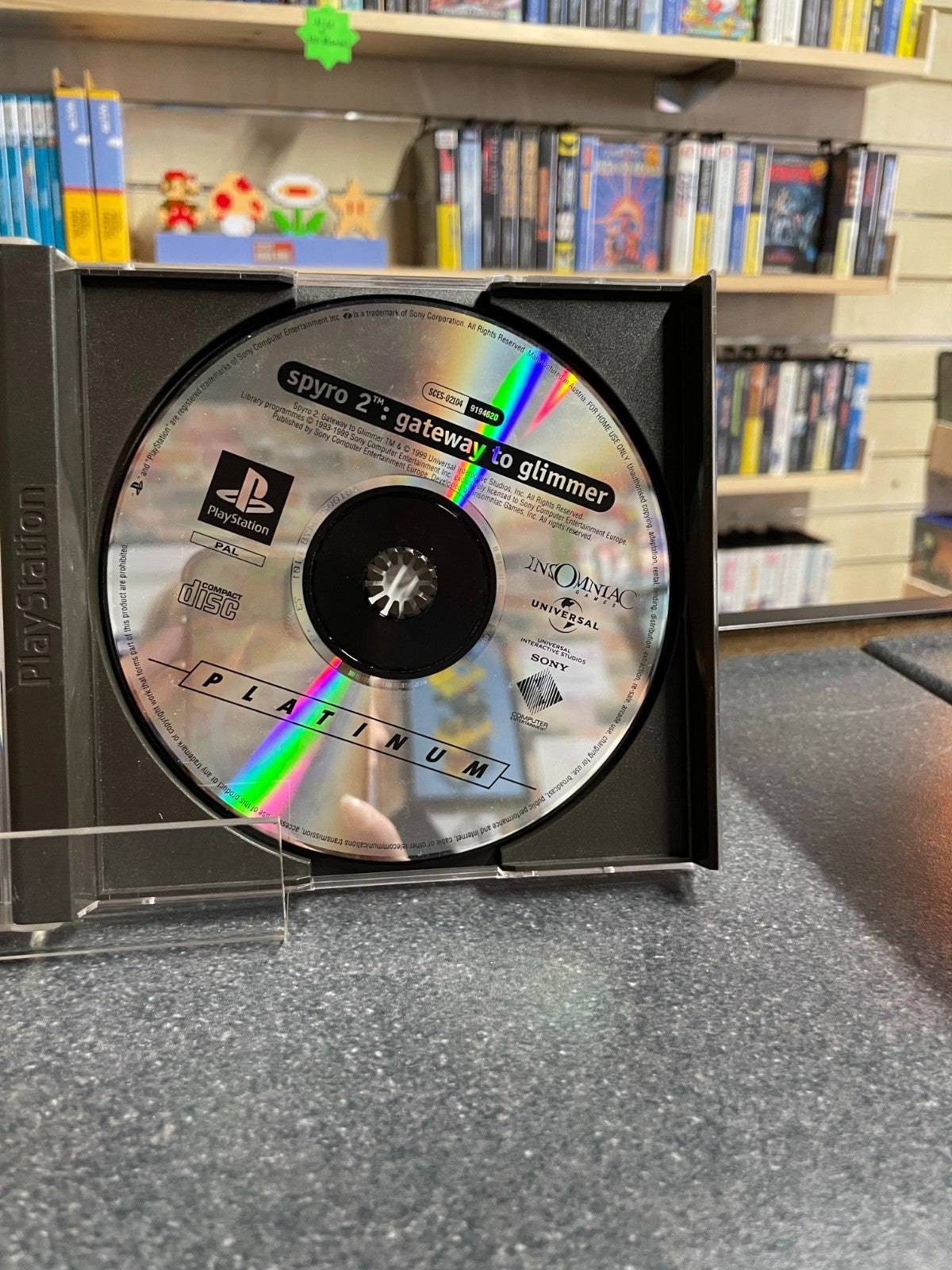 Spyro 2: Gateway to Glimmer - Sony Playstation One PS1 - Boxed with Manual