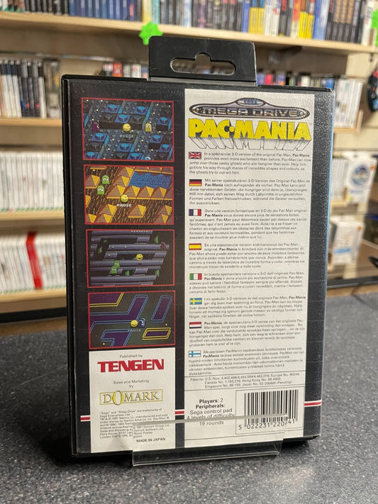 Pac.Mania - Sega Mega Drive - Boxed with Manual VGC