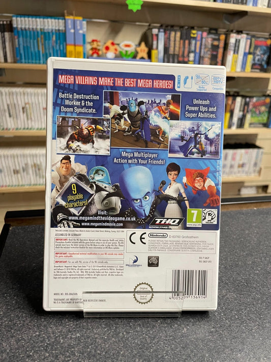 DreamWorks Megamind: Mega Team Unite - Nintendo Wii - Boxed with Manual