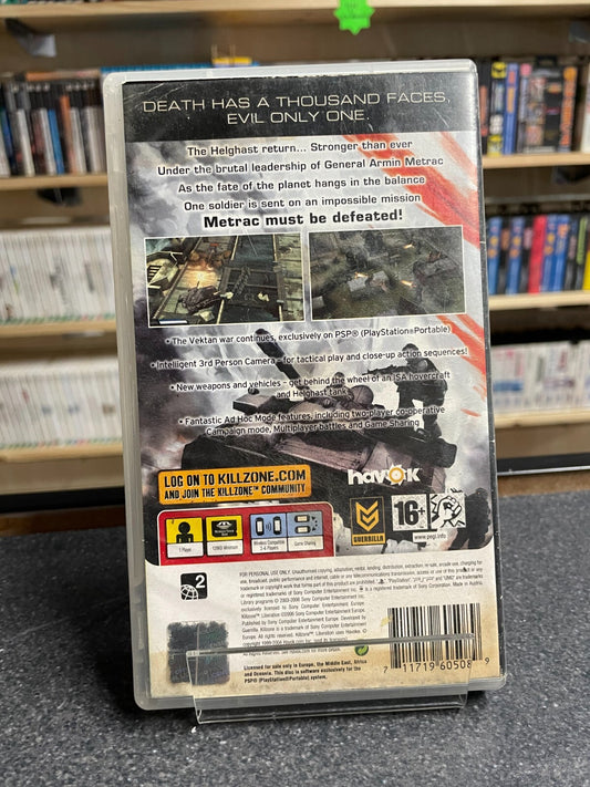 Killzone: Liberation - Sony - PSP - Complete with Manual