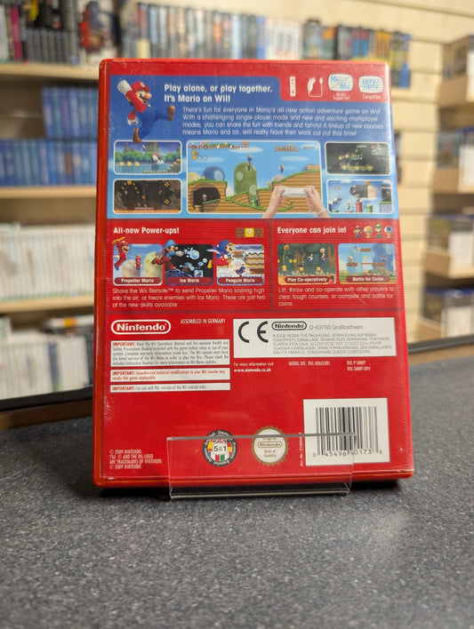 New Super Mario Bros. -  Nintendo Wii - Boxed