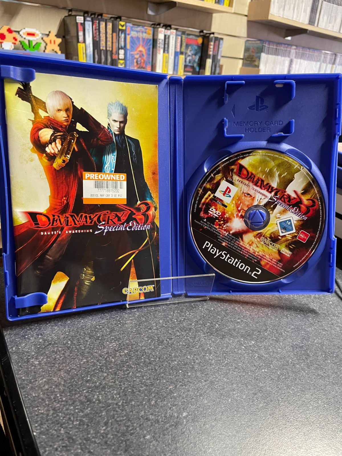 Devil May Cry 3: Dante's Awakening - Sony Playstation 2 PS2 - Boxed w/Manual