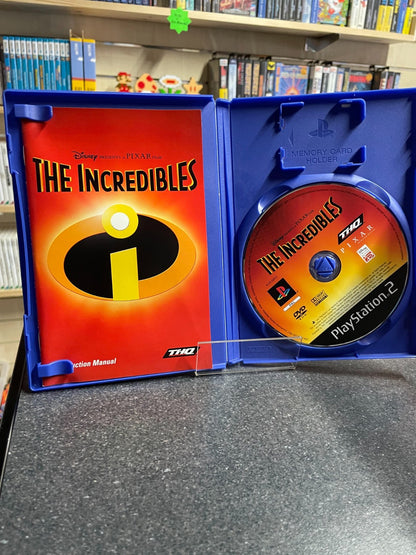 Disney Pixar The Incredibles - Sony Playstation 2 PS2 - Boxed w/Manual