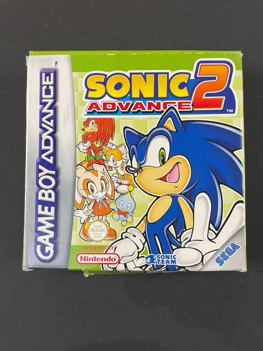 Sonic Advance 2 - Nintendo Game Boy Advance - Boxed w/Manual