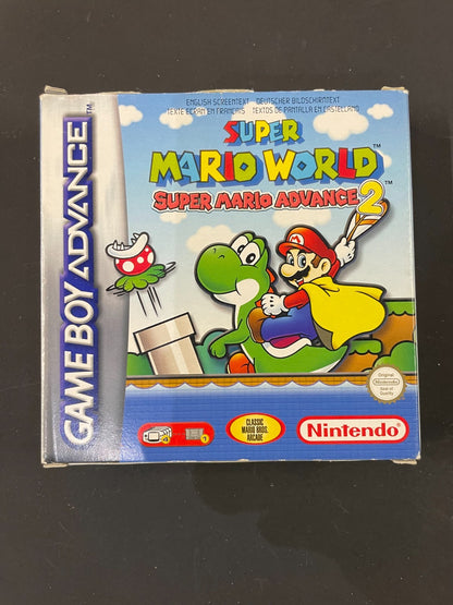 Super Mario World Super Mario Advance 2 Nintendo Game Boy Advance Boxed w/Manual
