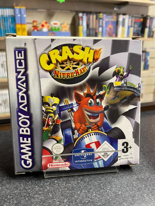 Crash Nitro Kart - GameBoy Advance - Boxed with Manual