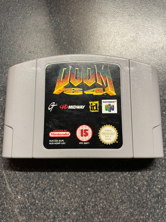 Doom 64 - Nintendo 64 N64 - Unboxed Cart Only