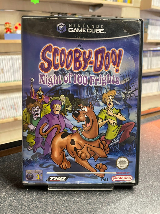 Scooby-Doo! Night of 100 Frights - Nintendo GameCube - Complete with Manual